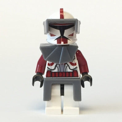 LEGO Minifigure -- Commander Fox-Star Wars / Star Wars Clone Wars -- SW0202 -- Creative Brick Builders